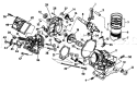 Page D Diagram and Parts List for 9608-0  Briggs and Stratton Generator
